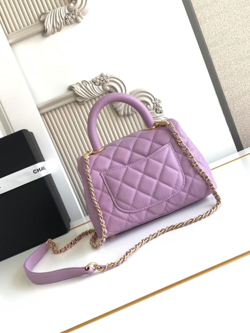 Ch**el top handle bags